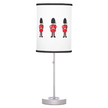 British Soldier Table Lamp