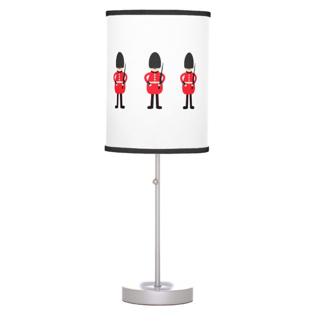 British Soldier Table Lamp (Front)
