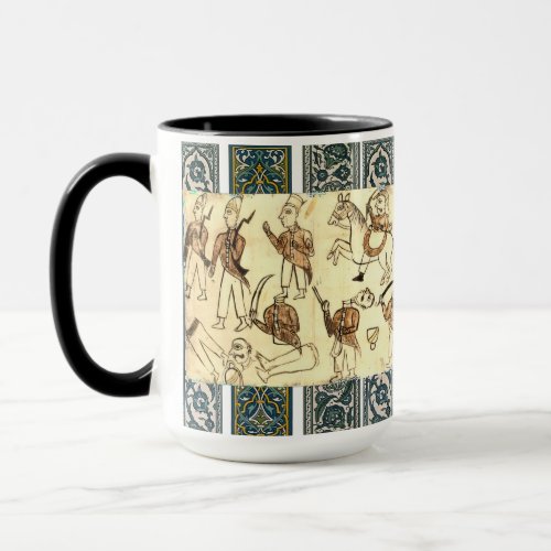British Soldiers Horses  Cannon Mugs  Cups