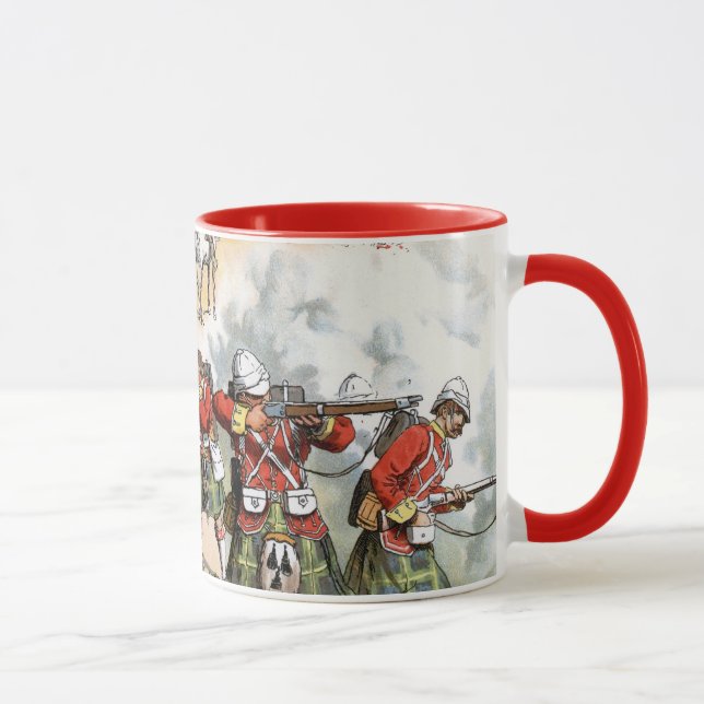 British soldiers of the 19th century mug (Right)
