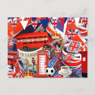 British Souvenirs Postcard