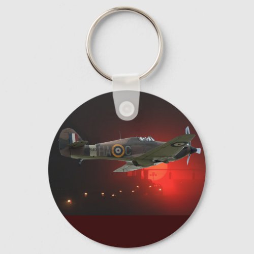British Spitfire Keychain
