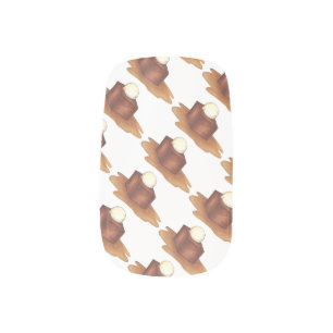 British Sticky Toffee Pudding Dessert English Food Minx Nail Art