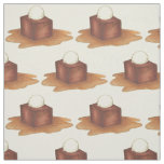 British Sticky Toffee Pudding English Food Dessert Fabric