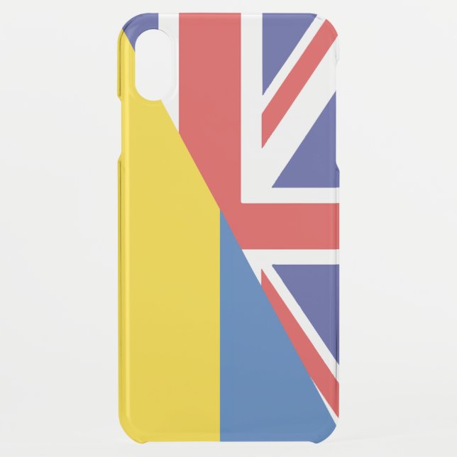 British support toward Ukraine Sherpa Blanket Uncommon iPhone Case (Back)