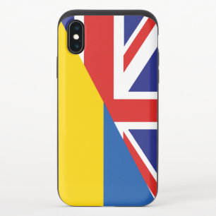 British support toward Ukraine Sherpa Blanket iPhone X Slider Case