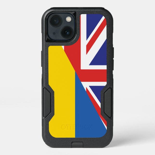 British support towards Ukraine Sherpa Blanket Otterbox iPhone Case (Back)