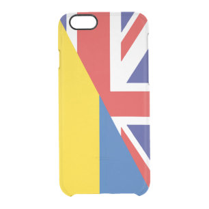 British support towards Ukraine Sherpa Blanket Clear iPhone 6/6S Case