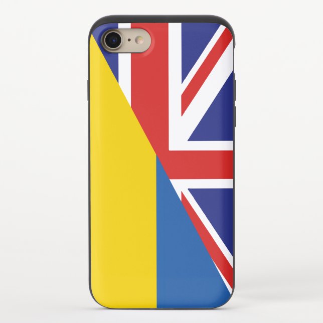 British support towards Ukraine Sherpa Blanket Uncommon iPhone Case (Back)