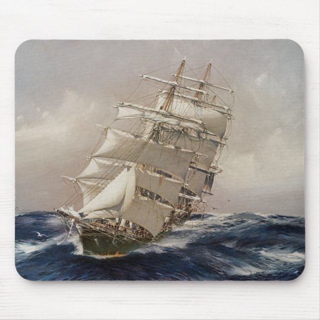 British Tea Clipper Thermopylae Mouse Pad (Front)