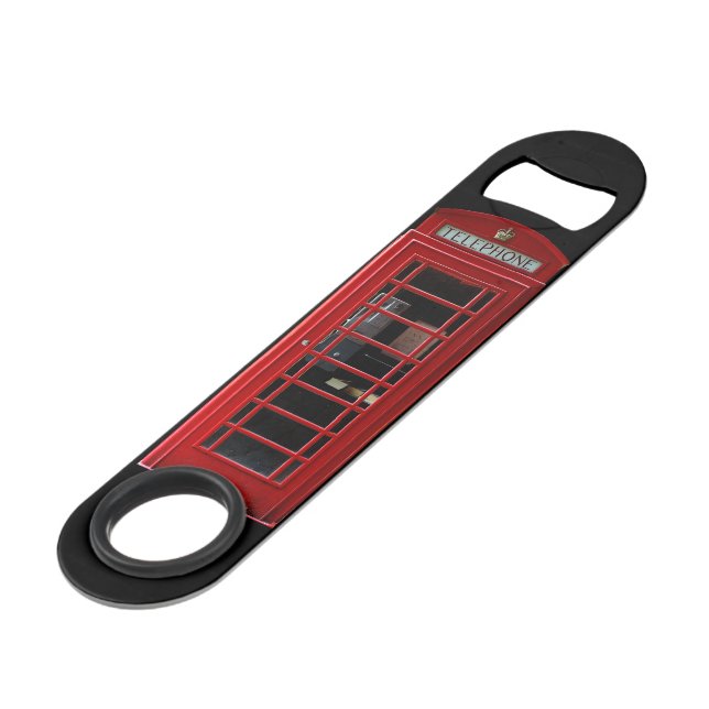 British Telephone Box BottleOpener Bar Key (Front Angled)