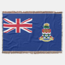 British Territory Cayman Island Flag Throw Blanket