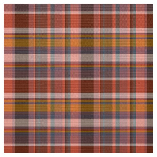 British traditioanl scottish pattern modern retro  fabric