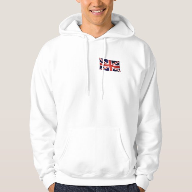 BRITISH U.K. FLAG Hoodie Collection (Front)