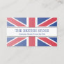 British / UK Flag Customizable Business Card
