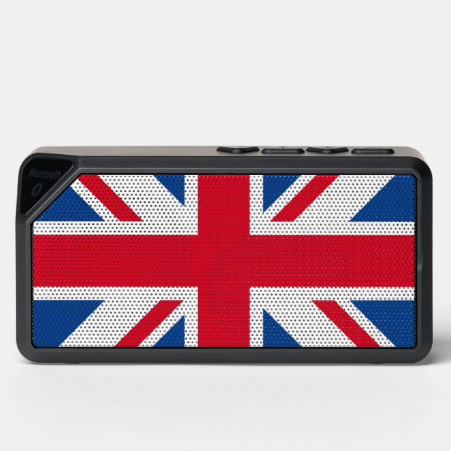 British UK Union Jack Flag Bluetooth Speaker (Front)