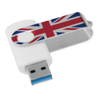 British UK United Kingdom Union Jack Flag USB Flash Drive