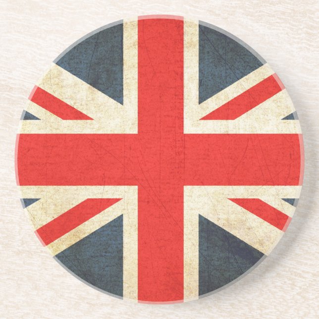 British Union Flag Drink Coaster (Front)