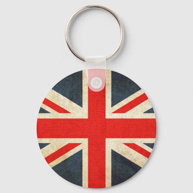British Union Flag Keychain (Front)