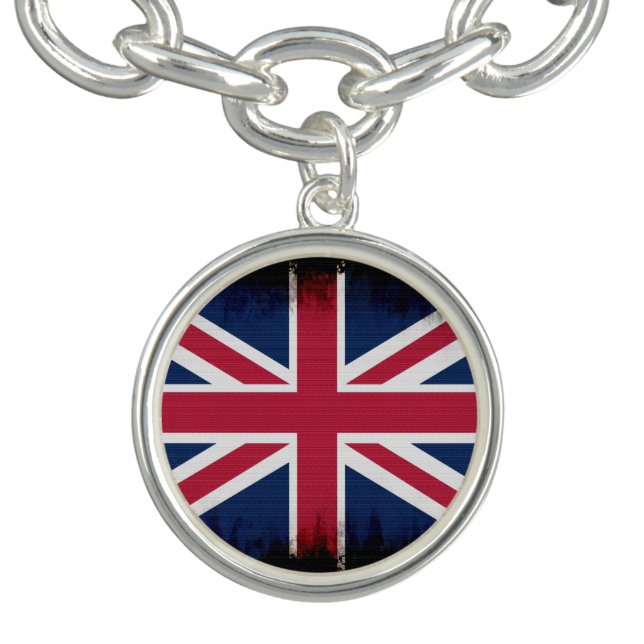 British Union Flag Union Jack Jewelery Design Bracelet (Design)