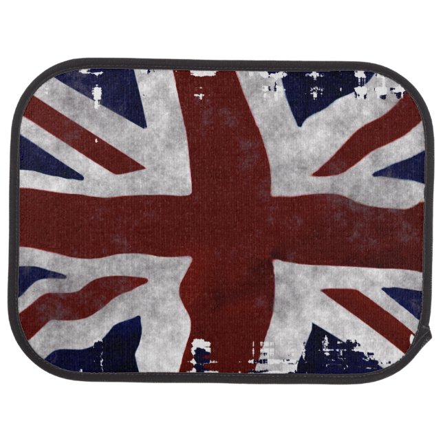 British Union flag Union Jack patriotic design Car Mat (Rear)