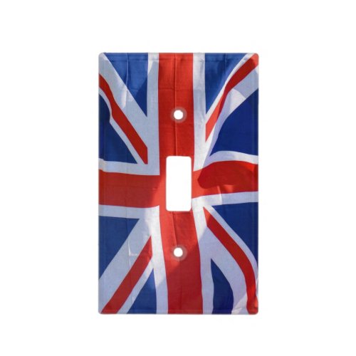 British Union Flag Union Jack Patriotic Design Light Switch Cover
