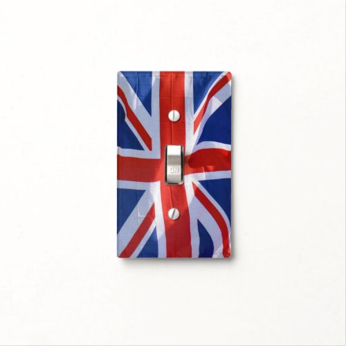 British Union Flag Union Jack Patriotic Design Light Switch Cover