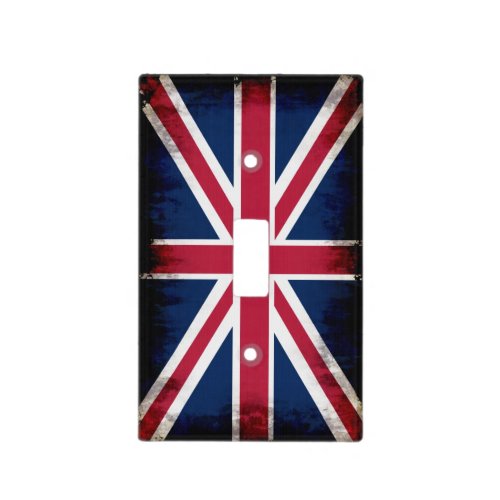 British Union Flag Union Jack Patriotic Design Light Switch Cover