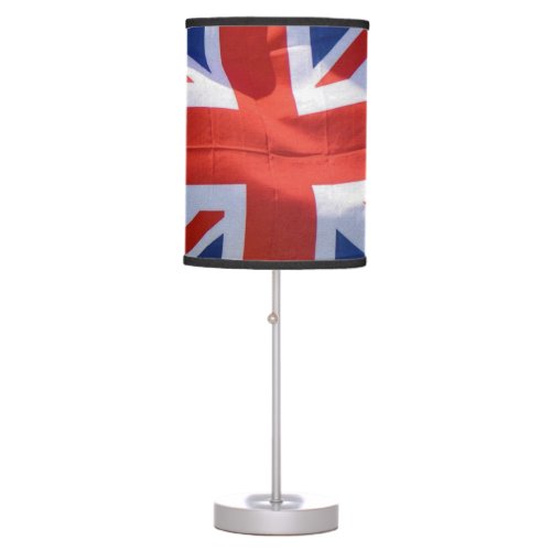 British Union Flag Union Jack Patriotic Design Table Lamp