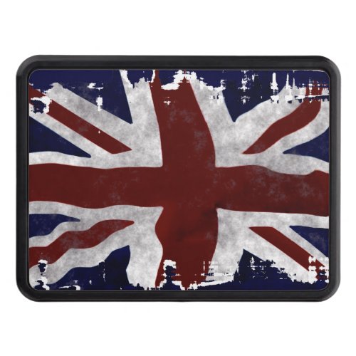 British Union Flag Union Jack Patriotic Design Tow Hitch Cover