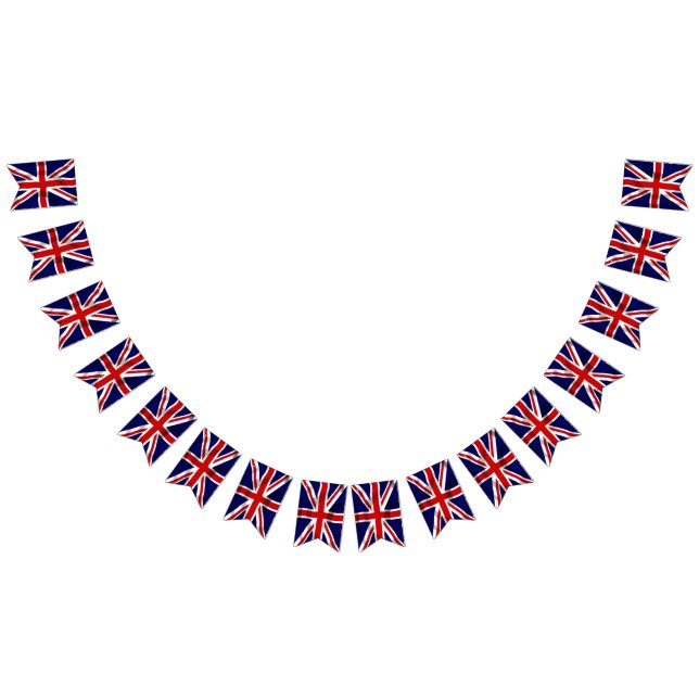British Union Jack  Bunting Flag (All)