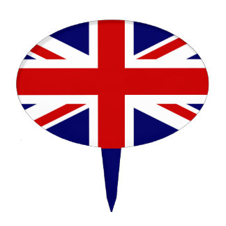 British Union Jack Cake Pick