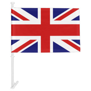 British Union Jack car window flag English pride