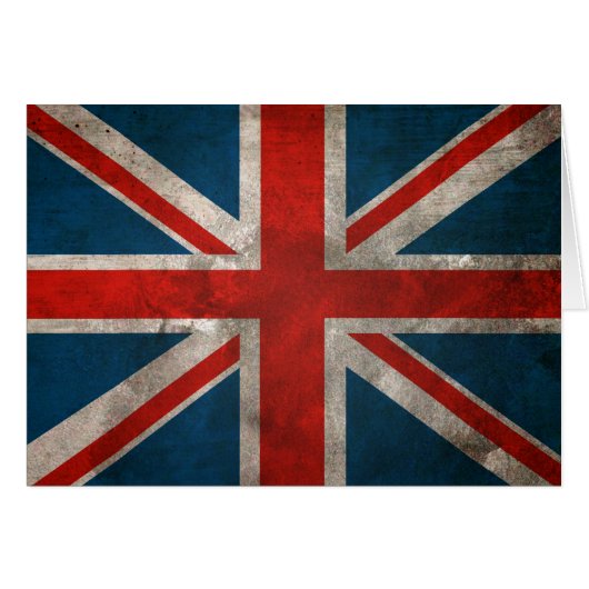 British Union Jack Cards (Front Horizontal)