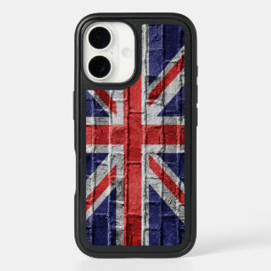 British Union Jack, Empire Flag England (mobile) iPhone 16 Case
