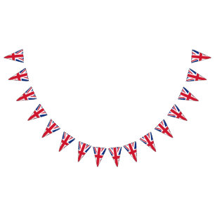 British Union Jack flag bunting