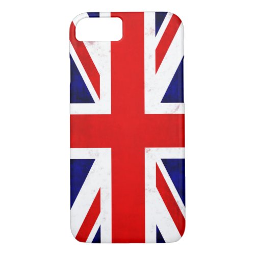 British Union Jack Flag iPhone 87 Case