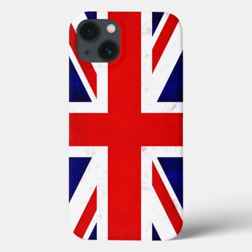 British Union Jack Flag iPhone 13 Case