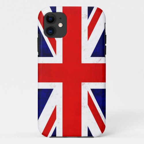 British Union Jack Flag iPhone 11 Case