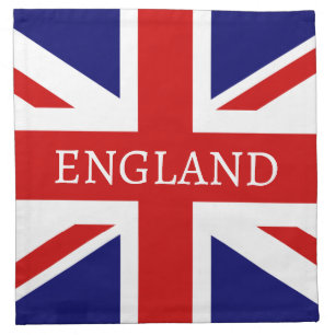 British Union Jack flag custom cloth napkin
