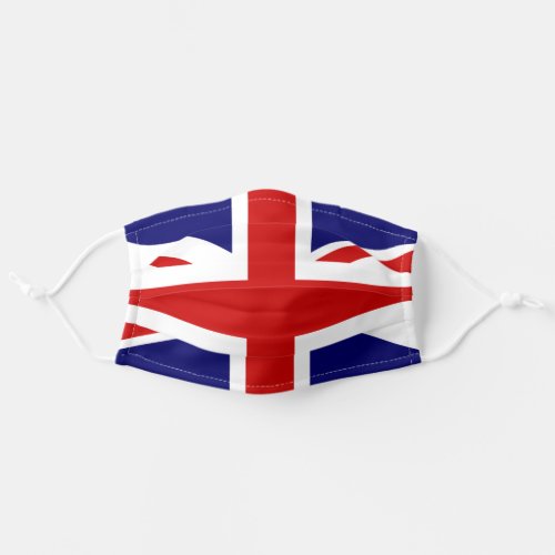 British Union Jack flag English pride Adult Cloth Face Mask