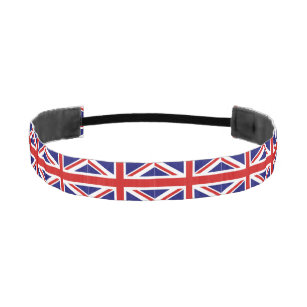 British Union Jack flag English pride Athletic Headband