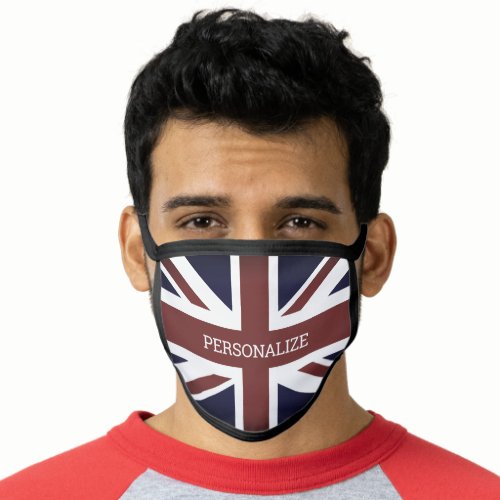 British Union Jack flag Face Mask