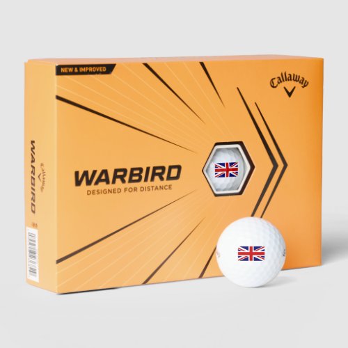 British Union Jack Flag Golf Balls