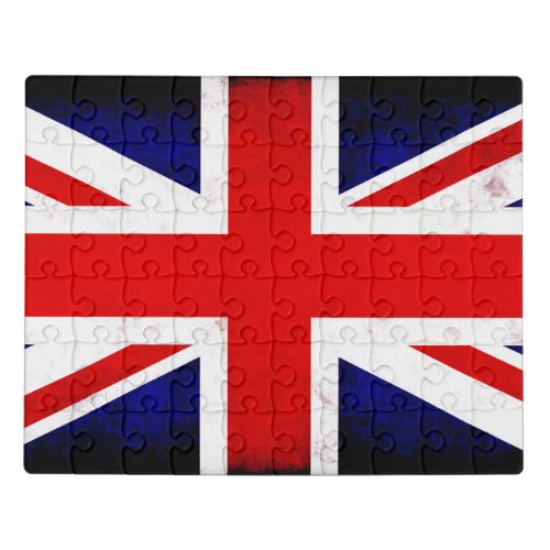 British Union Jack Flag Jigsaw Puzzle