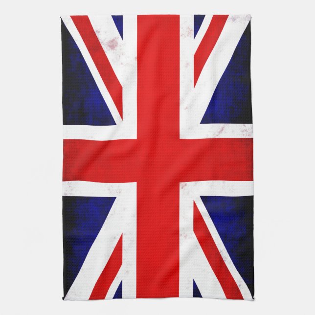 British Union Jack Flag Kitchen Towel (Vertical)