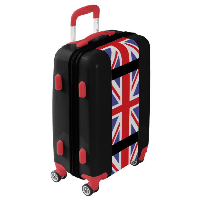 British Union Jack Flag Luggage (Rotated Left)