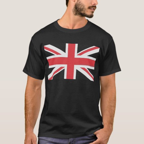 British Union Jack flag T_Shirt