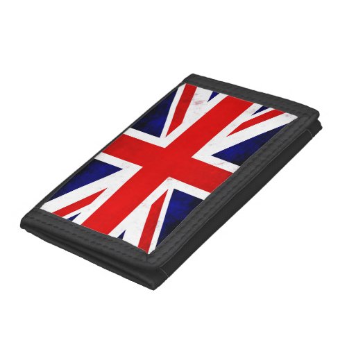 British Union Jack Flag Trifold Wallet