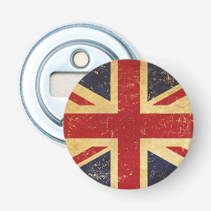 British Union Jack Flag Vintage Bottle Opener